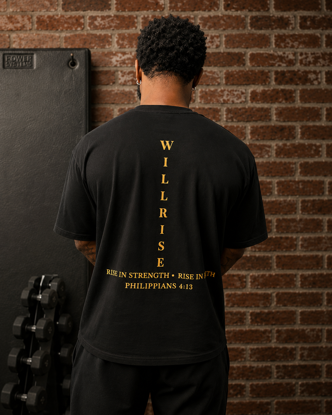 WILLRISE Oversized Performance Tee