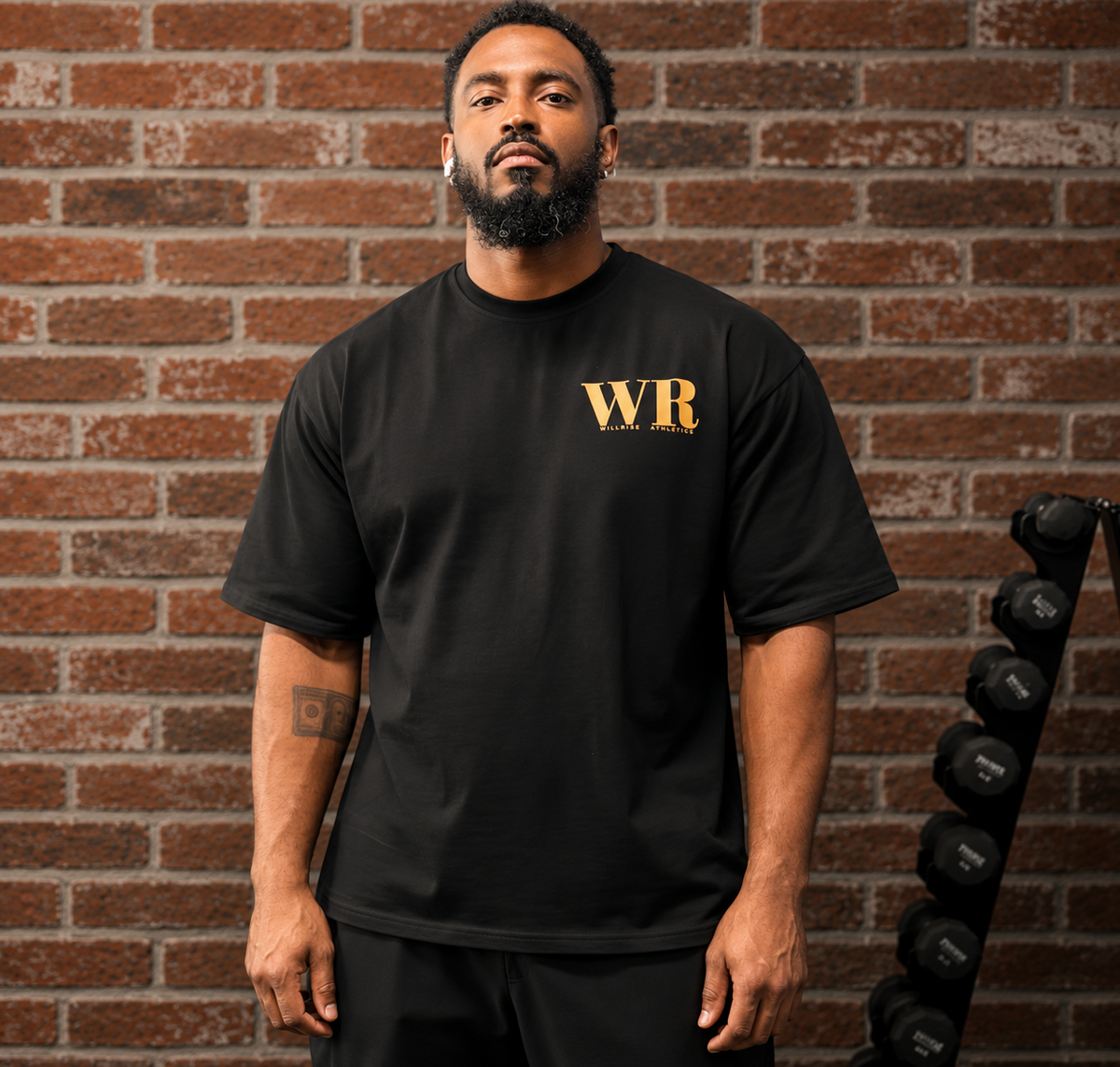 WILLRISE Oversized Performance Tee